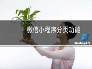 微信小程序分页功能