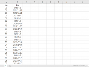 SQL 使用ADD_MONTHS或ADDDATE实现RFM参数—R（Recency）