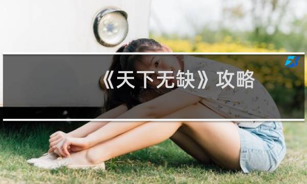 《天下无缺》攻略