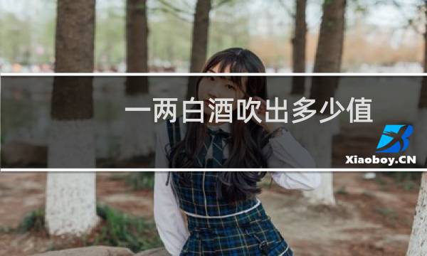 一两白酒吹出多少值