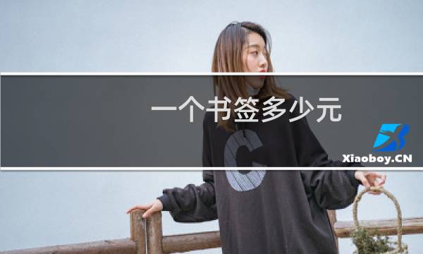 一个书签多少元