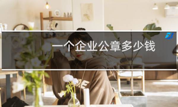 一个企业公章多少钱