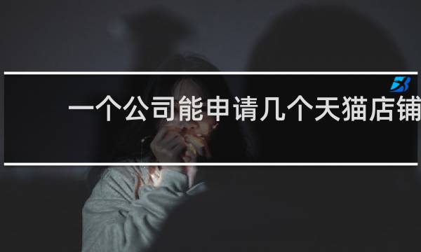 一个公司能申请几个天猫店铺