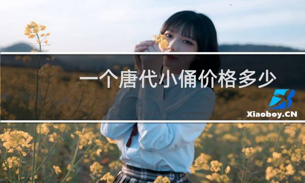 一个唐代小俑价格多少