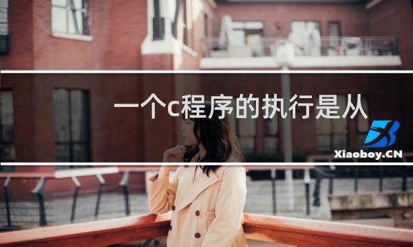 一个c程序的执行是从