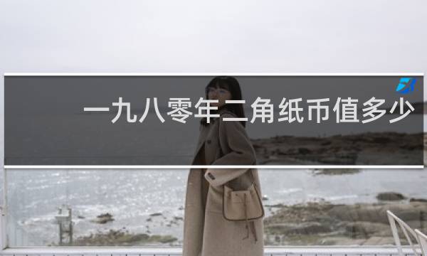一九八零年二角纸币值多少