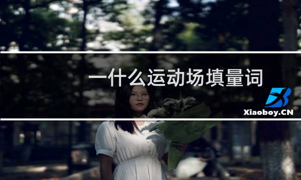 一什么运动场填量词