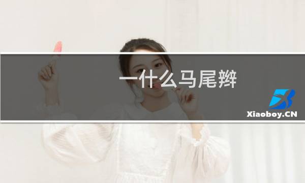 一什么马尾辫