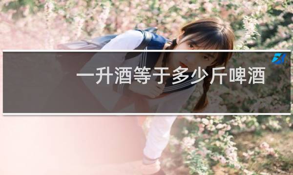 一升酒等于多少斤啤酒