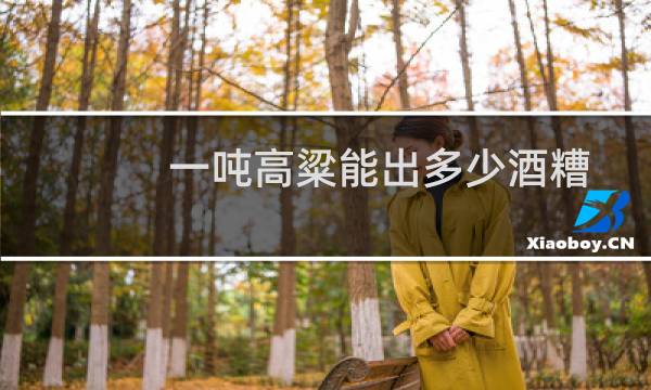 一吨高粱能出多少酒糟