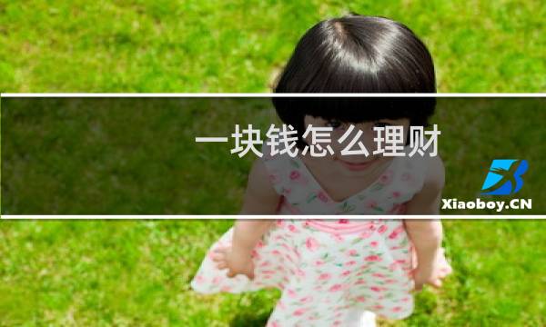一块钱怎么理财