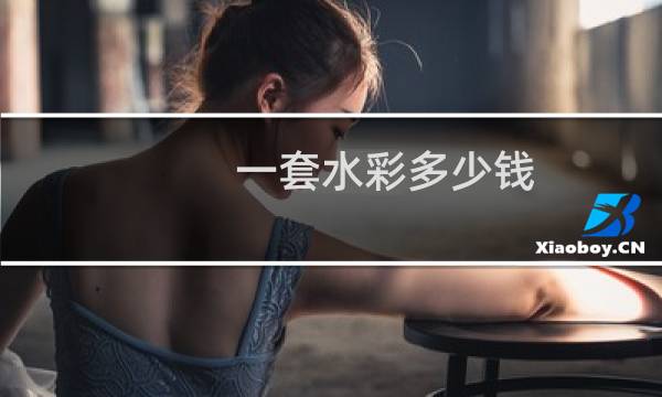 一套水彩多少钱