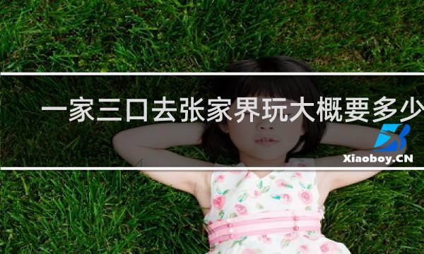 一家三口去张家界玩大概要多少钱