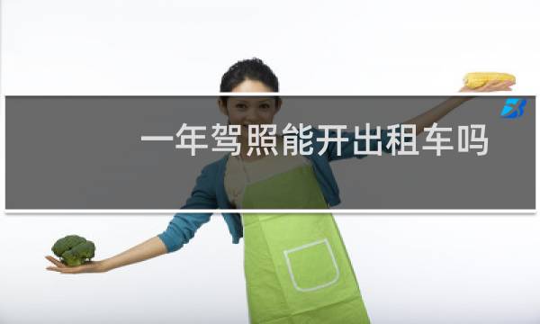 一年驾照能开出租车吗
