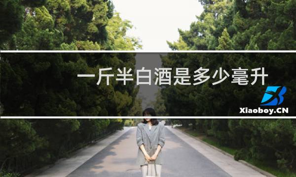 一斤半白酒是多少毫升