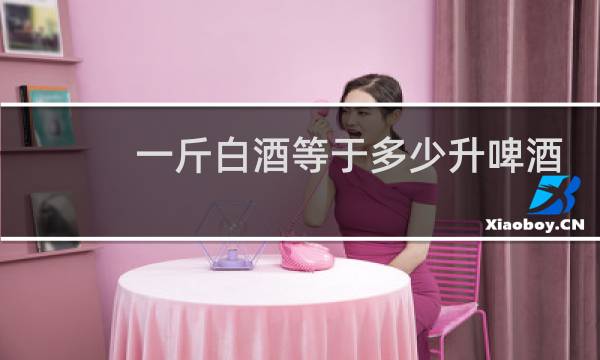 一斤白酒等于多少升啤酒