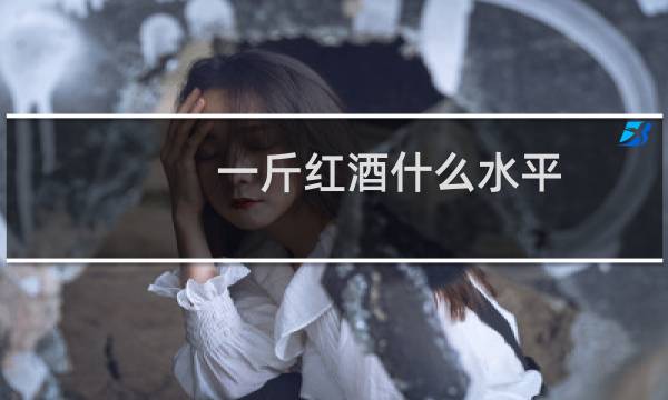 一斤红酒什么水平 男生