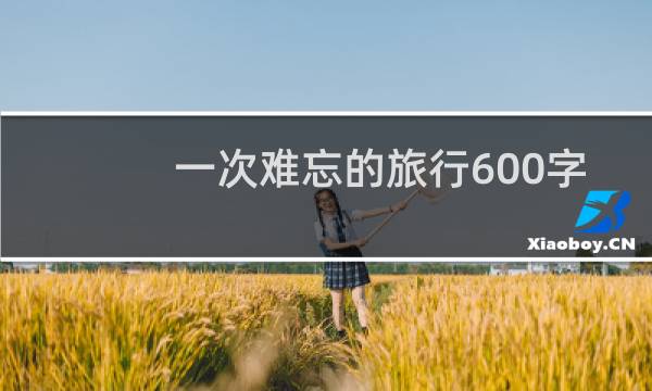 一次难忘的旅行600字