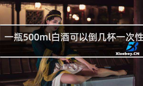 一瓶500ml白酒可以倒几杯一次性杯子