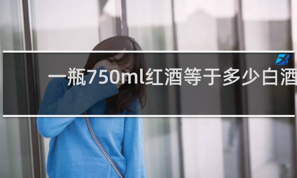 一瓶750ml红酒等于多少白酒