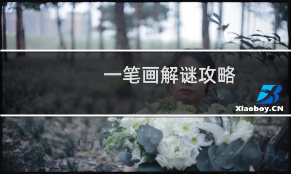 一笔画解谜攻略