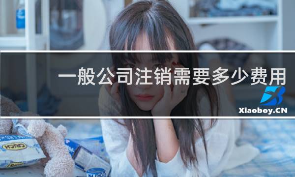 一般公司注销需要多少费用