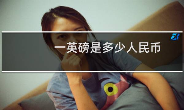 一英磅是多少人民币