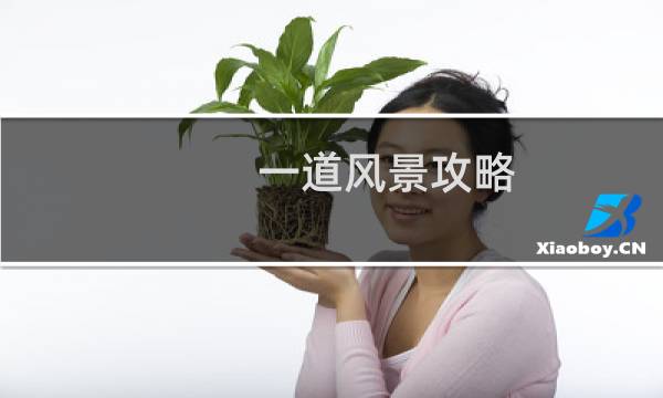 一道风景攻略