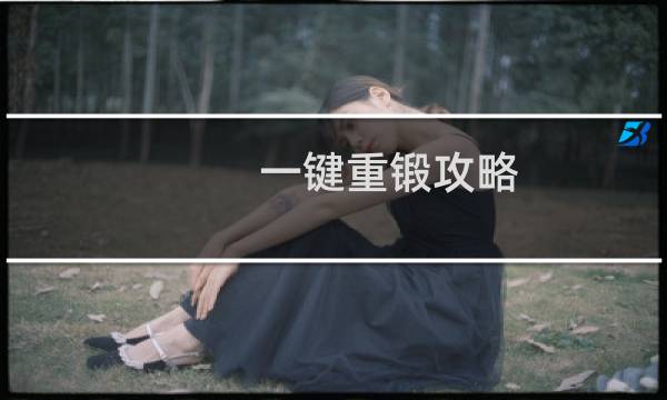 一键重锻攻略