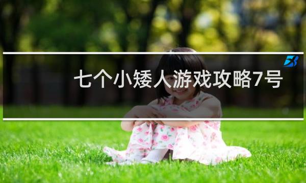 七个小矮人游戏攻略7号