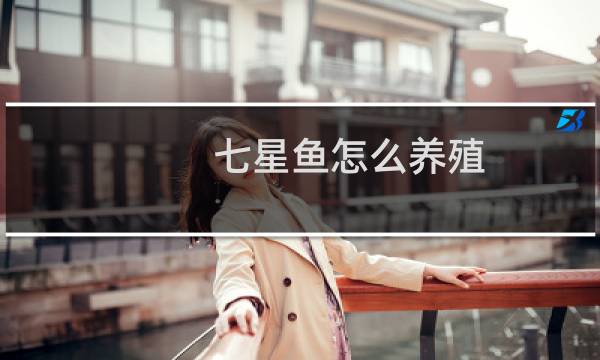 七星鱼怎么养殖