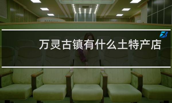万灵古镇有什么土特产店
