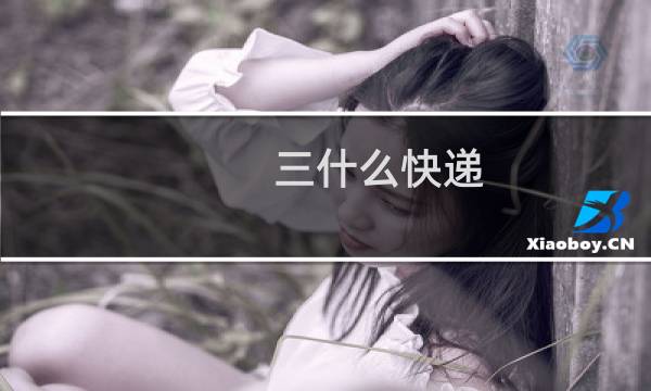 三什么快递