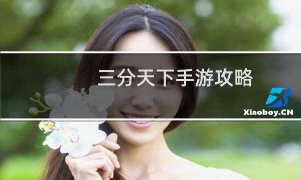 三分天下手游攻略
