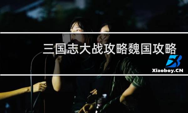 三国志大战攻略魏国攻略