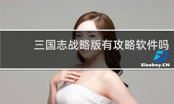 三国志战略版有攻略软件吗