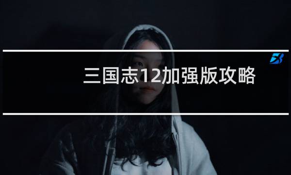三国志12加强版攻略