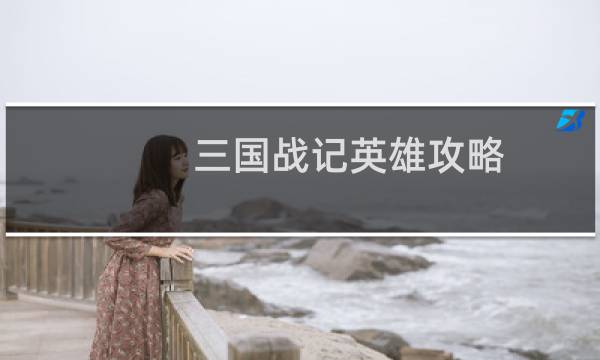 三国战记英雄攻略
