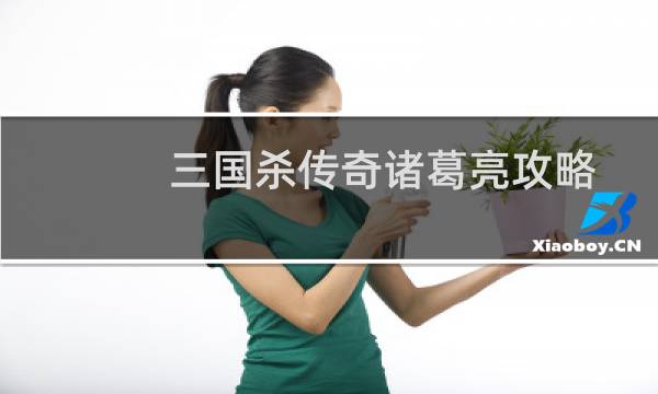 三国杀传奇诸葛亮攻略
