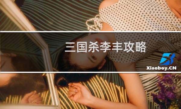 三国杀李丰攻略