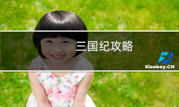 三国纪攻略