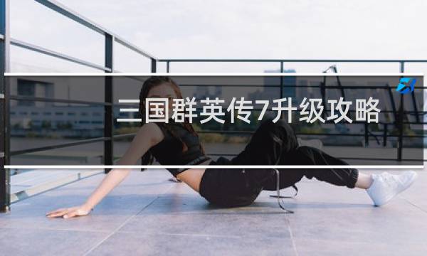 三国群英传7升级攻略