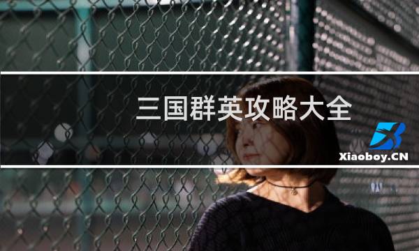 三国群英攻略大全