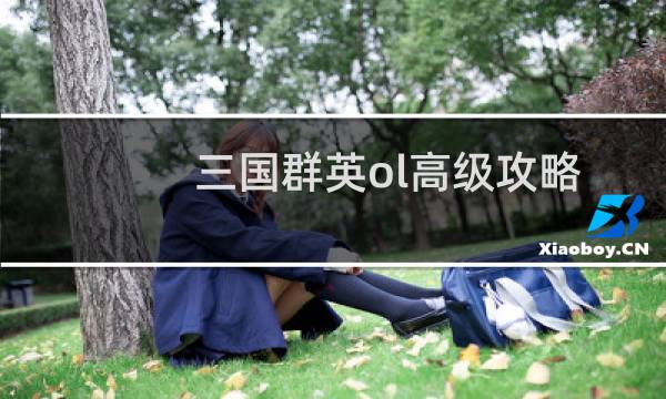 三国群英ol高级攻略