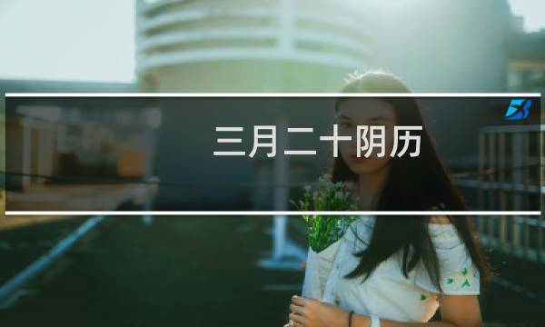三月二十阴历