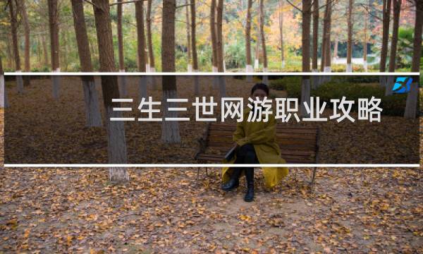 三生三世网游职业攻略