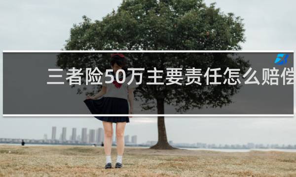 三者险50万主要责任怎么赔偿