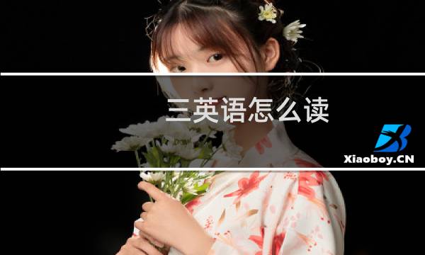 三英语怎么读