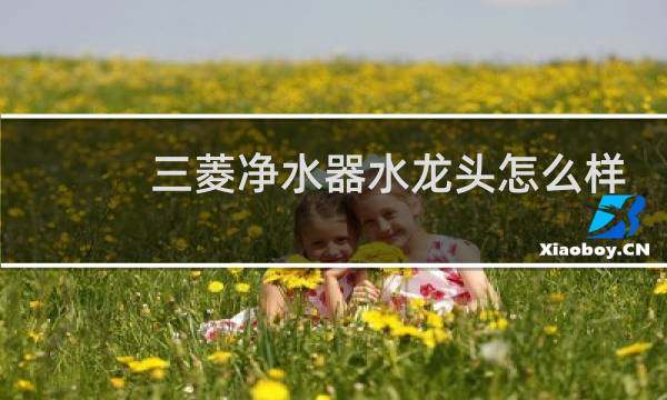 三菱净水器水龙头怎么样