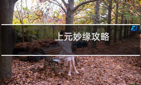 上元妙缘攻略